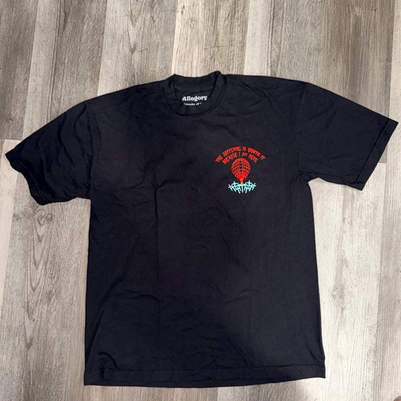 Allegory Other - Allegory Threads of Tales Black T-shirt Large